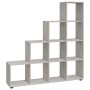 Concrete gray plywood ladder-shaped shelving unit by vidaXL, Bookcases and shelves - Ref: Foro24-342598, Price: 134,31 €, Dis...