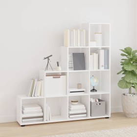 Ladder-shaped shelving made of glossy white plywood by vidaXL, Bookcases and shelves - Ref: Foro24-342599, Price: 145,25 €, D...