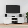 White plywood TV cabinet 120x40.5x35 cm by vidaXL, TV Furniture - Ref: Foro24-342615, Price: 103,43 €, Discount: %