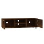 Mueble para TV madera contrachapada roble ahumado 140x40,5x35cm de vidaXL, Muebles TV - Ref: Foro24-342626, Precio: 125,15 €,...