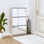 Shoe rack and mirror cabinet 3 levels concrete gray 63x17x102.5 cm by vidaXL, Shoe racks and shoe organizers - Ref: Foro24-34...