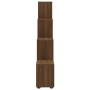 Brown oak plywood ladder-shaped shelf by vidaXL, Bookcases and shelves - Ref: Foro24-342602, Price: 140,65 €, Discount: %