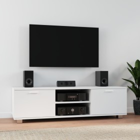 White plywood TV cabinet 120x40.5x35 cm by vidaXL, TV Furniture - Ref: Foro24-342622, Price: 125,99 €, Discount: %