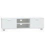 Weißer TV-Schrank aus Sperrholz, 120 x 40,5 x 35 cm von vidaXL, TV-Möbel - Ref: Foro24-342622, Preis: 111,45 €, Rabatt: %