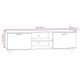 Weißer TV-Schrank aus Sperrholz, 120 x 40,5 x 35 cm von vidaXL, TV-Möbel - Ref: Foro24-342622, Preis: 111,45 €, Rabatt: %