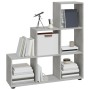 Concrete gray plywood ladder-shaped shelving unit by vidaXL, Bookcases and shelves - Ref: Foro24-342604, Price: 89,33 €, Disc...