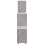 Concrete gray plywood ladder-shaped shelving unit by vidaXL, Bookcases and shelves - Ref: Foro24-342604, Price: 89,33 €, Disc...