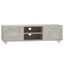 Mueble para TV madera contrachapada gris hormigón 140x40,5x35cm de vidaXL, Muebles TV - Ref: Foro24-342625, Precio: 118,99 €,...