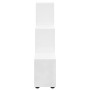 Ladder-shaped shelving made of glossy white plywood by vidaXL, Bookcases and shelves - Ref: Foro24-342605, Price: 89,33 €, Di...