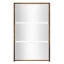 Shoe cabinet and mirror 3 levels smoked oak 63x17x102.5 cm by vidaXL, Shoe racks and shoe organizers - Ref: Foro24-342638, Pr...