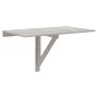 Mesa de pared plegable contrachapada gris hormigón 100x60x56 cm de vidaXL, Mesas plegables - Ref: Foro24-342648, Precio: 68,6...