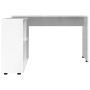 White glossy plywood corner desk by vidaXL, Desks - Ref: Foro24-342661, Price: 182,46 €, Discount: %