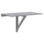 Mesa de pared plegable contrachapada gris Sonoma 100x60x56 cm de vidaXL, Mesas plegables - Ref: Foro24-342651, Precio: 68,69 ...