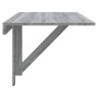 Mesa de pared plegable contrachapada gris Sonoma 100x60x56 cm de vidaXL, Mesas plegables - Ref: Foro24-342651, Precio: 68,69 ...