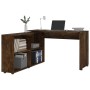 Smoked Oak Plywood Corner Desk by vidaXL, Desks - Ref: Foro24-342662, Price: 175,26 €, Discount: %