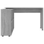 Corner desk made of gray Sonoma plywood by vidaXL, Desks - Ref: Foro24-342663, Price: 175,26 €, Discount: %