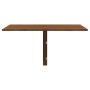 Oak brown plywood folding wall table 100x60x56 cm by vidaXL, Folding tables - Ref: Foro24-342652, Price: 74,81 €, Discount: %