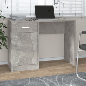 Desk with drawer and plywood cabinet 100x40x73 cm by vidaXL, Desks - Ref: Foro24-342654, Price: 89,99 €, Discount: %