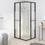 Cabina de ducha ESG semiesmerilado negro 80x70x180 cm de vidaXL, Puertas de ducha - Ref: Foro24-151852, Precio: 235,28 €, Des...