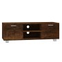 TV-Schrank aus geräuchertem Eichensperrholz, 120 x 40,5 x 35 cm von vidaXL, TV-Möbel - Ref: Foro24-342619, Preis: 116,15 €, R...