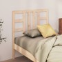 Solid pine wood bed headboard 96x4x100 cm by vidaXL, Headboards and footboards - Ref: Foro24-817820, Price: 24,95 €, Discount: %