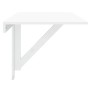 Folding wall-mounted table, glossy white plywood, 100x60x56 cm by vidaXL, Folding tables - Ref: Foro24-342649, Price: 68,69 €...