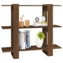 Brown oak shelving/space divider 100x30x87 cm by vidaXL, Bookcases and shelves - Ref: Foro24-813568, Price: 50,30 €, Discount: %