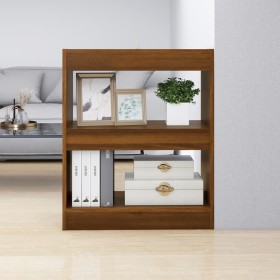 Shelf/space divider in brown oak color, 60x30x72 cm. by vidaXL, Bookcases and shelves - Ref: Foro24-813601, Price: 38,99 €, D...