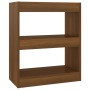 Shelf/space divider in brown oak color, 60x30x72 cm. by vidaXL, Bookcases and shelves - Ref: Foro24-813601, Price: 42,27 €, D...