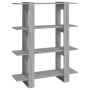 Gray Sonoma shelf/space divider 100x30x123.5 cm by vidaXL, Bookcases and shelves - Ref: Foro24-813564, Price: 58,73 €, Discou...