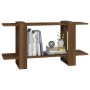 Brown oak plywood shelf 100x30x51cm by vidaXL, Bookcases and shelves - Ref: Foro24-813571, Price: 38,18 €, Discount: %