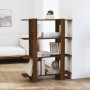 Shelving/space divider brown oak 100x30x123.5 cm by vidaXL, Bookcases and shelves - Ref: Foro24-813565, Price: 48,65 €, Disco...