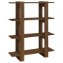 Shelving/space divider brown oak 100x30x123.5 cm by vidaXL, Bookcases and shelves - Ref: Foro24-813565, Price: 48,65 €, Disco...