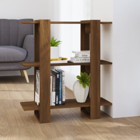 Brown oak shelving/space divider 80x30x87 cm by vidaXL, Bookcases and shelves - Ref: Foro24-813580, Price: 37,99 €, Discount: %