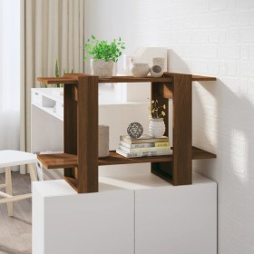 Brown oak shelving/space divider 80x30x51 cm by vidaXL, Bookcases and shelves - Ref: Foro24-813583, Price: 25,99 €, Discount: %