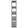 Sonoma gray shelving/space divider 100x30x160 cm by vidaXL, Bookcases and shelves - Ref: Foro24-813561, Price: 65,53 €, Disco...