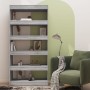 Sonoma gray engineered wood shelf/divider 80x30x166 cm by vidaXL, Bookcases and shelves - Ref: Foro24-813624, Price: 89,13 €,...