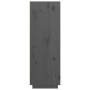 Tall sideboard in solid gray pine wood 89x40x116.5 cm by vidaXL, Sideboards - Ref: Foro24-818217, Price: 172,03 €, Discount: %