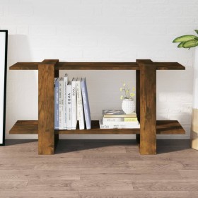 Regal aus geräuchertem Eichensperrholz, 100 x 30 x 51 cm von vidaXL, Bücherregale und Regale - Ref: Foro24-813569, Preis: 35,...