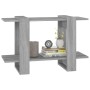 Sonoma gray shelving/space divider 80x30x51 cm by vidaXL, Bookcases and shelves - Ref: Foro24-813582, Price: 25,36 €, Discoun...