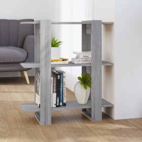 Gray Sonoma shelf/space divider 80x30x87 cm by vidaXL, Bookcases and shelves - Ref: Foro24-813579, Price: 45,77 €, Discount: %