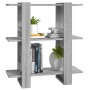 Estantería/divisor de espacios gris Sonoma 80x30x87 cm de vidaXL, Librerías y estanterías - Ref: Foro24-813579, Precio: 45,77...