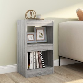 Sonoma grau Regal/Raumteiler 40x30x72 cm von vidaXL, Bücherregale und Regale - Ref: Foro24-813585, Preis: 39,99 €, Rabatt: %