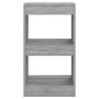 Gray Sonoma shelf/space divider 40x30x72 cm by vidaXL, Bookcases and shelves - Ref: Foro24-813585, Price: 44,00 €, Discount: %