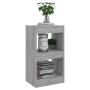 Sonoma grau Regal/Raumteiler 40x30x72 cm von vidaXL, Bücherregale und Regale - Ref: Foro24-813585, Preis: 41,22 €, Rabatt: %