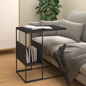 Black plywood side table 55x36x59.5 cm by vidaXL, Coffee table - Ref: Foro24-343105, Price: 39,99 €, Discount: %