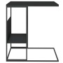 Mesa auxiliar de madera contrachapada negra 55x36x59,5 cm de vidaXL, Mesas de centro - Ref: Foro24-343105, Precio: 39,88 €, D...