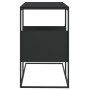 Black plywood side table 55x36x59.5 cm by vidaXL, Coffee table - Ref: Foro24-343105, Price: 39,88 €, Discount: %