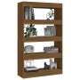 Eiche braun Holzwerkstoff Bücherregal/Teiler 80x30x135 cm von vidaXL, Bücherregale und Regale - Ref: Foro24-813622, Preis: 65...