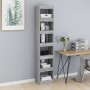 Sonoma gray shelving/space divider 40x30x198 cm by vidaXL, Bookcases and shelves - Ref: Foro24-813597, Price: 86,27 €, Discou...